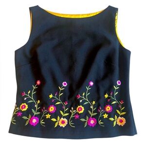 Breakin’ Loose‎ Vintage Women’s Cropped Sleeveless Top – Size 9/10